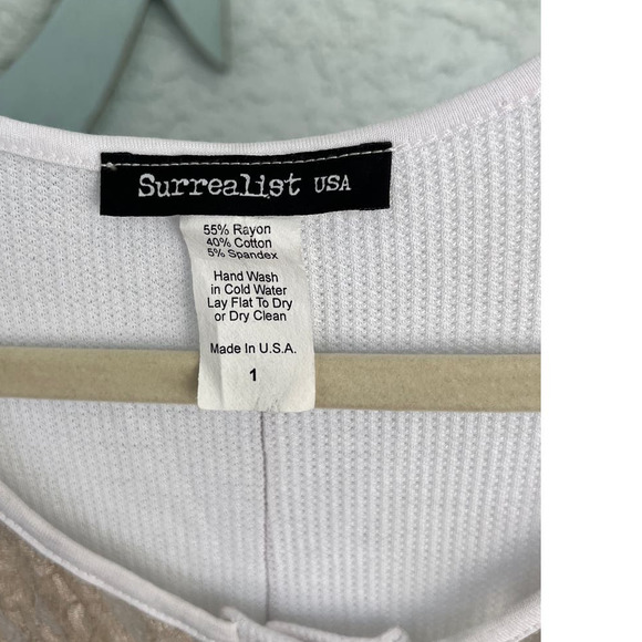 Surrealist USA Boho Chic Vintage Gypsy Style T-Shirt - Size 1 - Picture 6 of 10